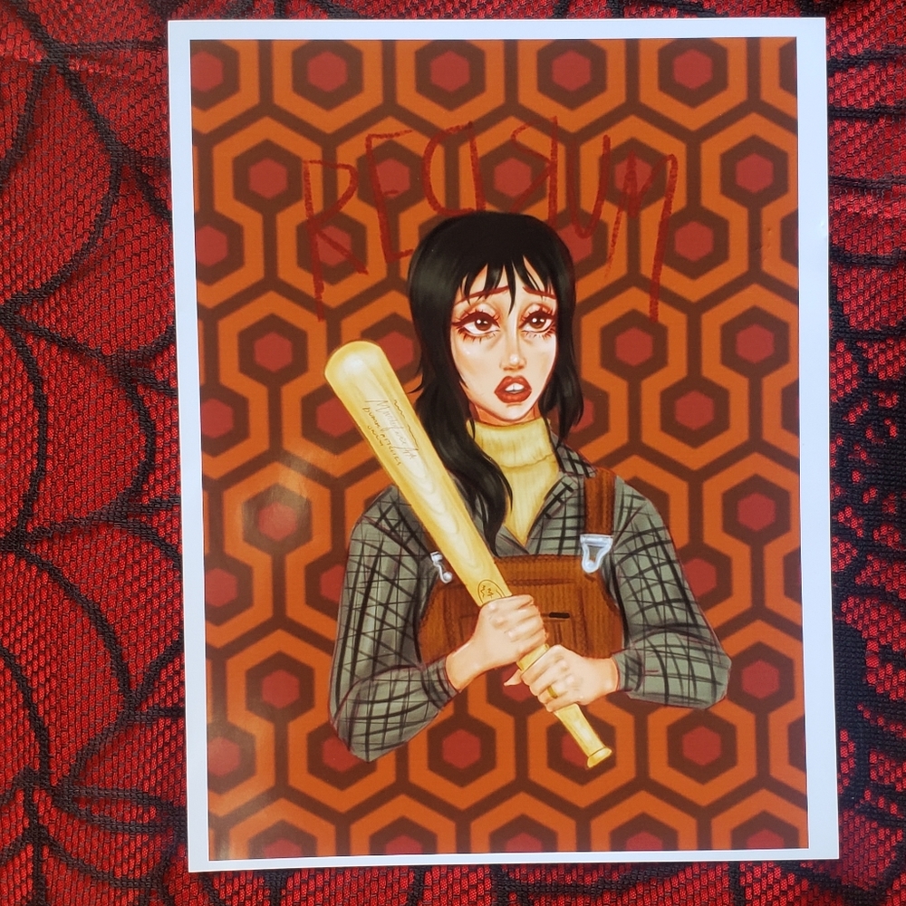 Wendy Torrance The Shining Art Print 8.5×11